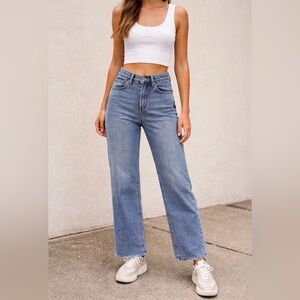 Hollister Women's Low Rise Baggy Jeans W25 Blue 100% Cotton Y2K
Relaxed Fit